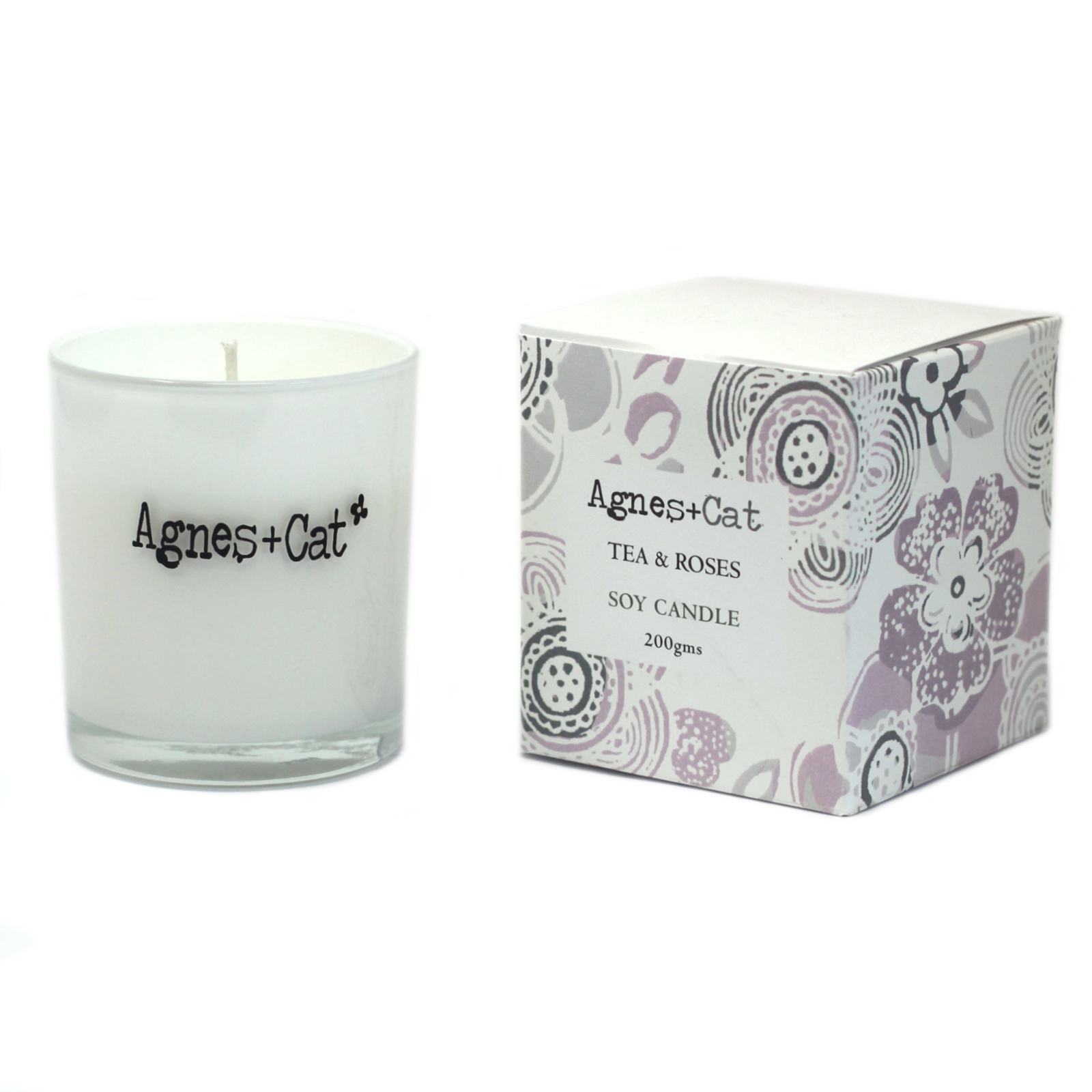Candela Votiva – Tè e Rose