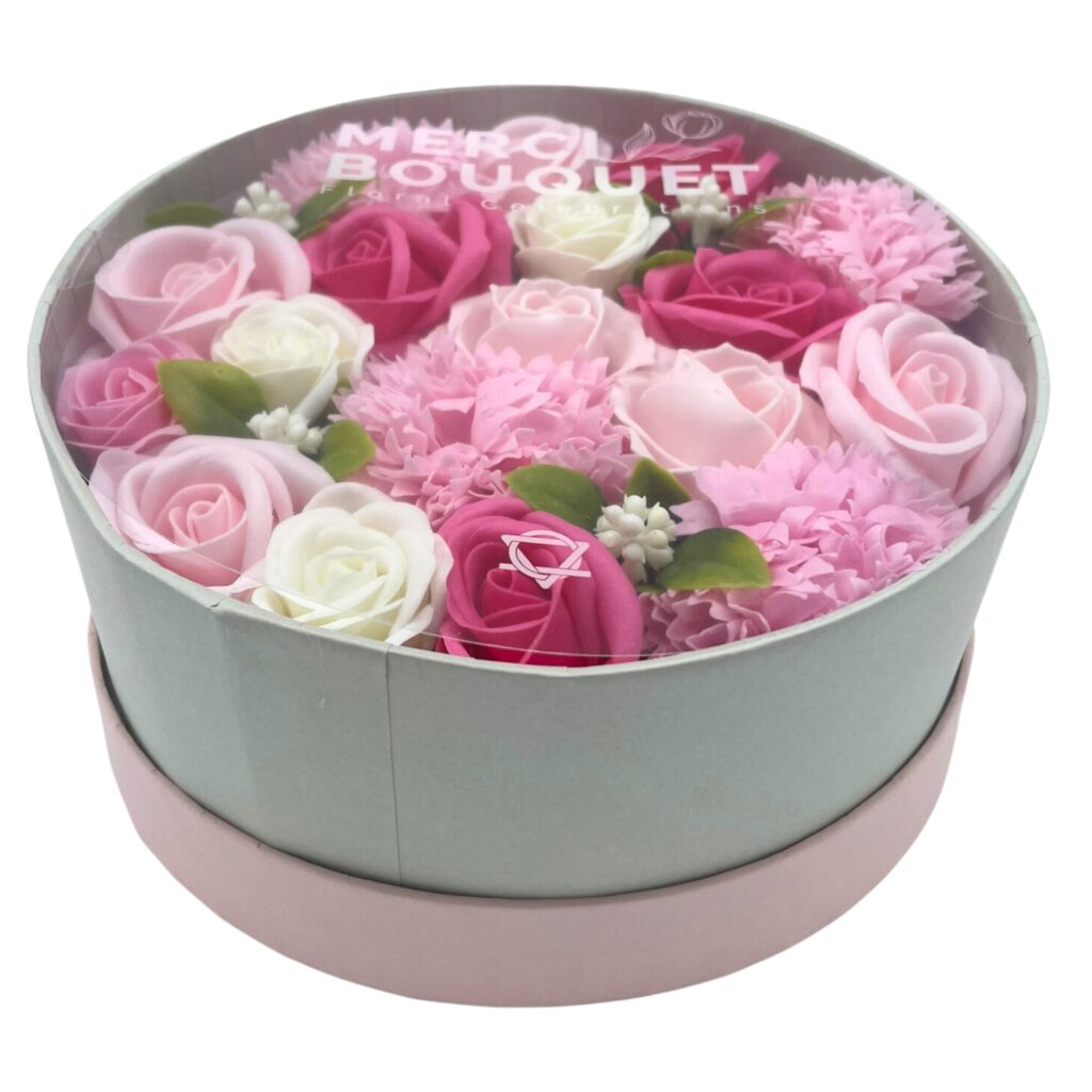 Fiori di Sapone Rosa Nascita - Conf. Rotonda 01