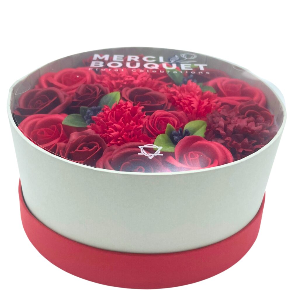 Fiori di Sapone Rose Rosse - Conf. Rotonda 01