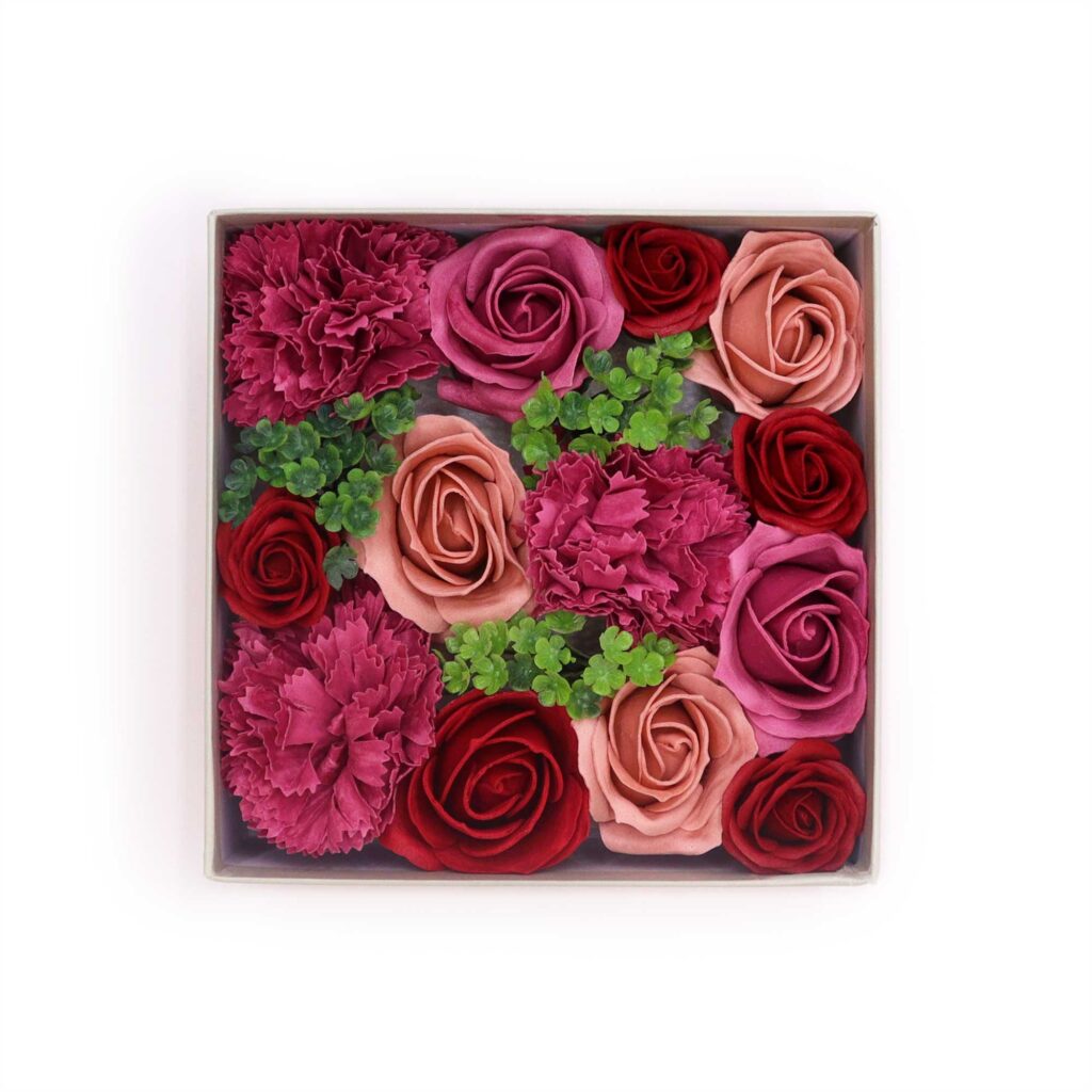 Fiori di Sapone Rose Vintage - Conf. Quadrata 02