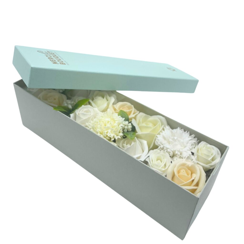Fiori di Sapone Bianco & Avorio Nozze - Conf. Lunga 02
