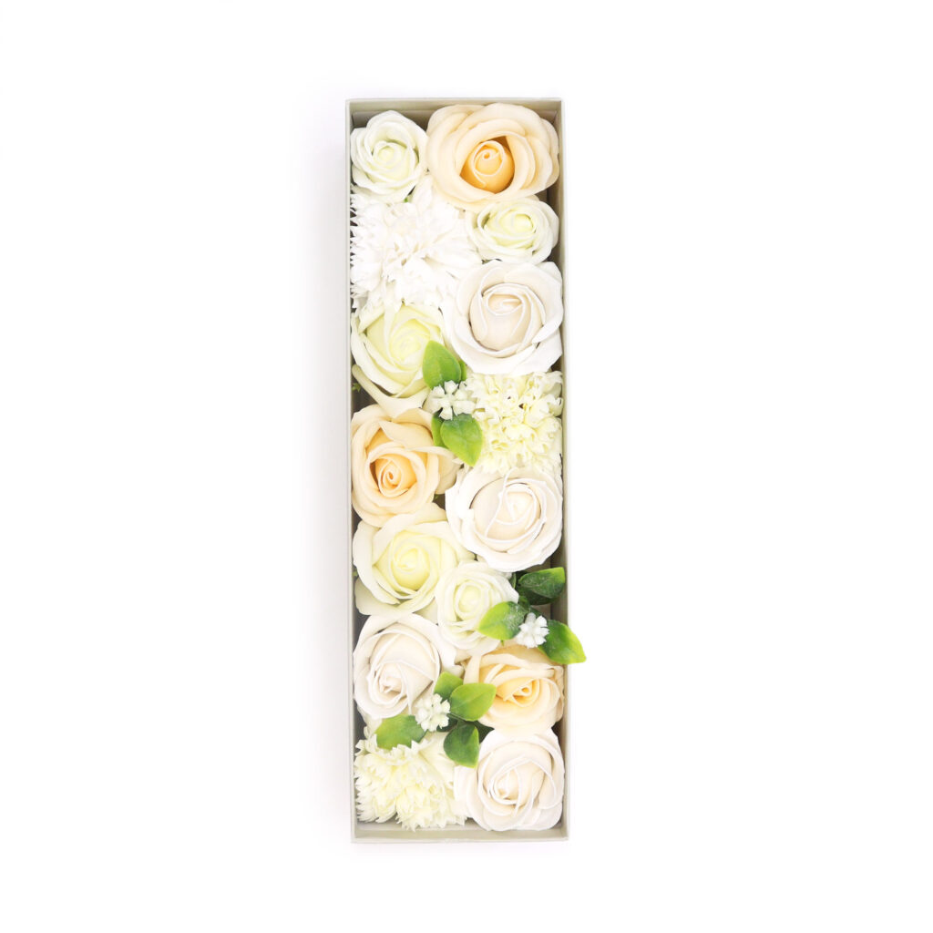 Fiori di Sapone Bianco & Avorio Nozze - Conf. Lunga 03