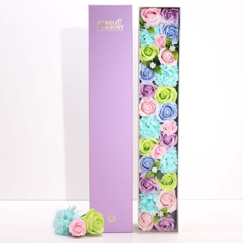 Fiori di Sapone Blu - Nascita - Extra Conf. Lunga 01