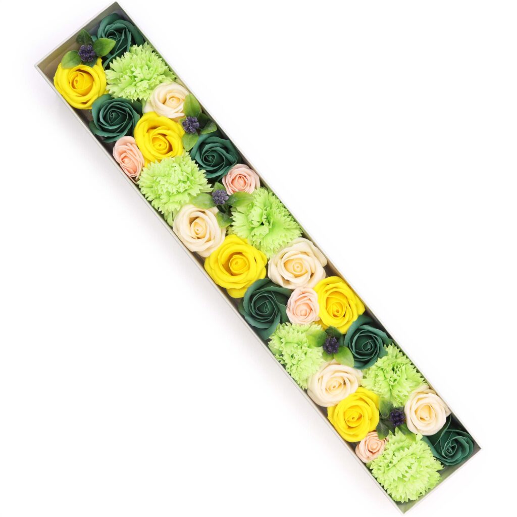 Fiori di Sapone Giallo & Verde - Primavera - Conf. Extra Lunga 02