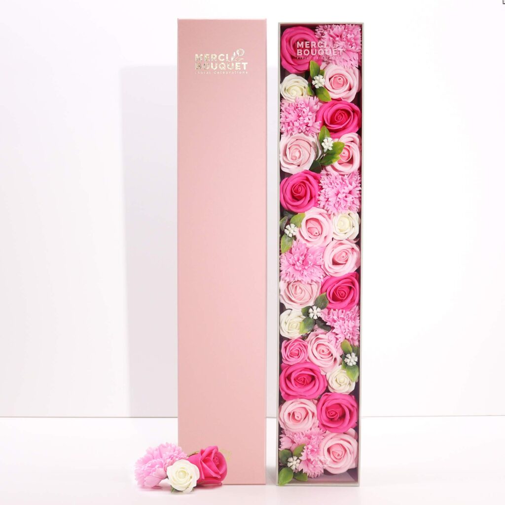 Fiori di Sapone Rosa - Nascita - Conf. Extra Lunga 01