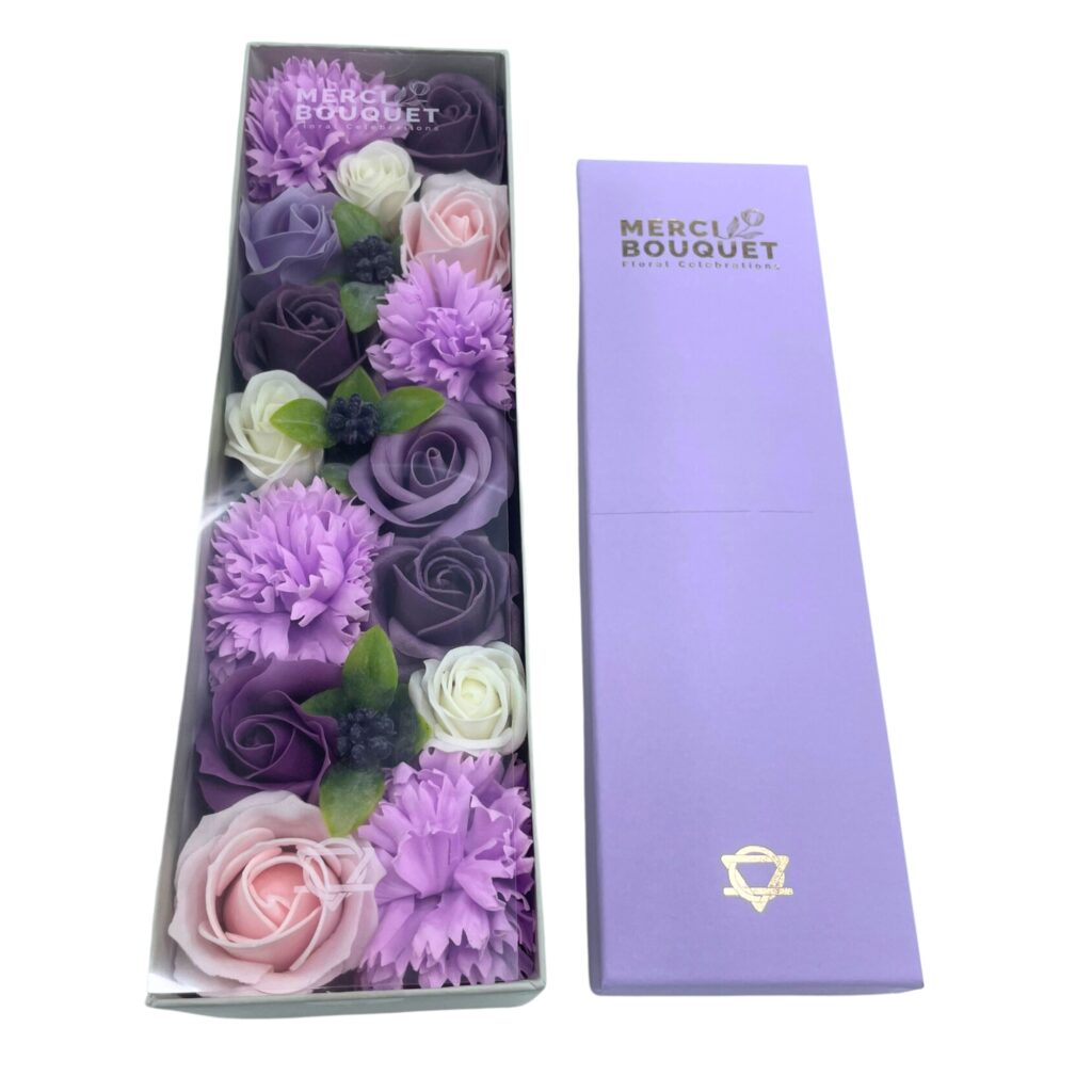 Fiori di Sapone Rose & Garofani - Conf. Lunga 01