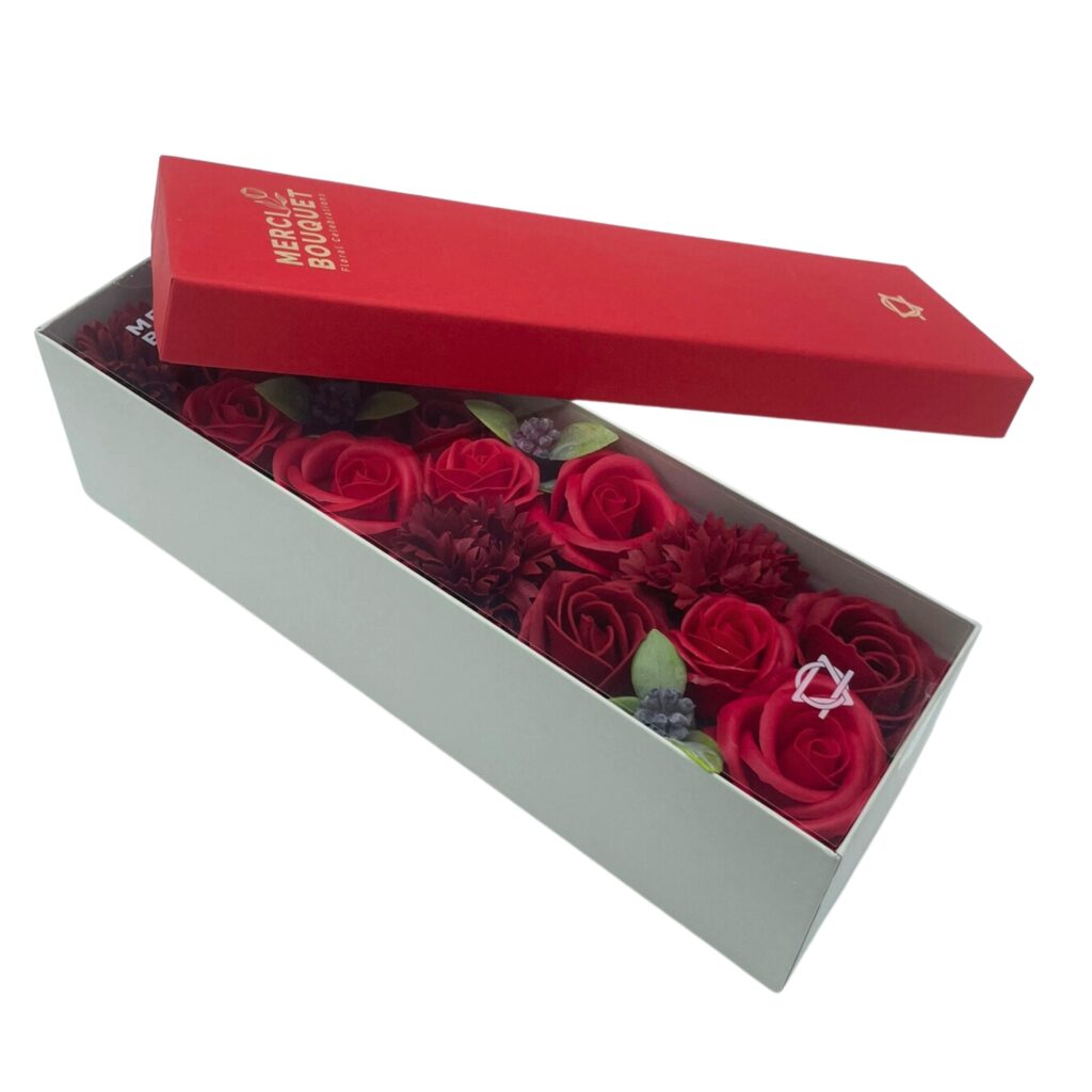 Fiori di Sapone Rose Rosse - Conf. Lunga 02
